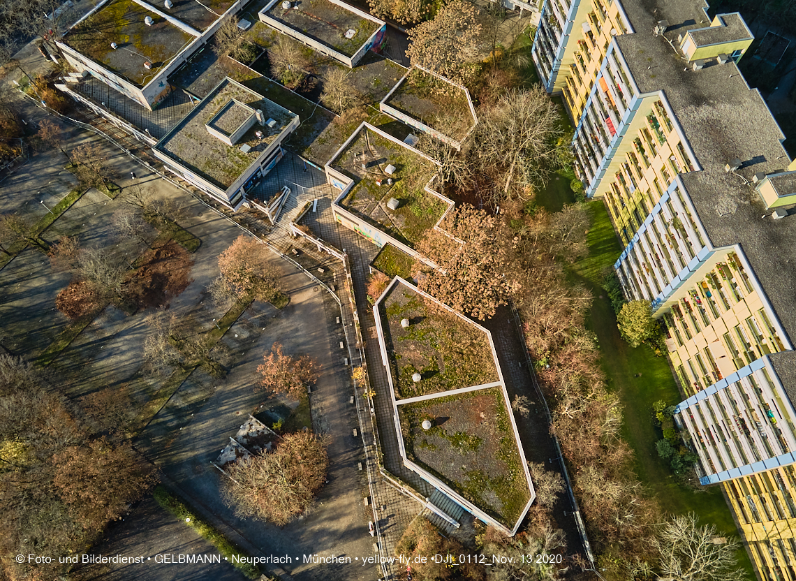 13.11.2020 - die Abrissbaustelle Quiddezentrum in Neuperlach